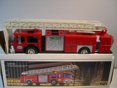 red hess truck